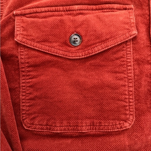 Madewell Corduroy Twill Oversized Shirt Jacket - Stained Mahogany- Large - Picture 5 of 16